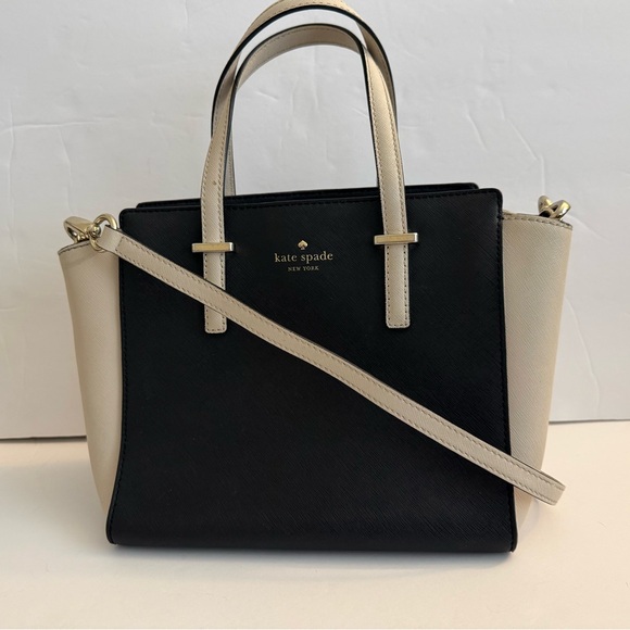 Kate Spade Two Tone Leather Satchel - Picture 4 of 8